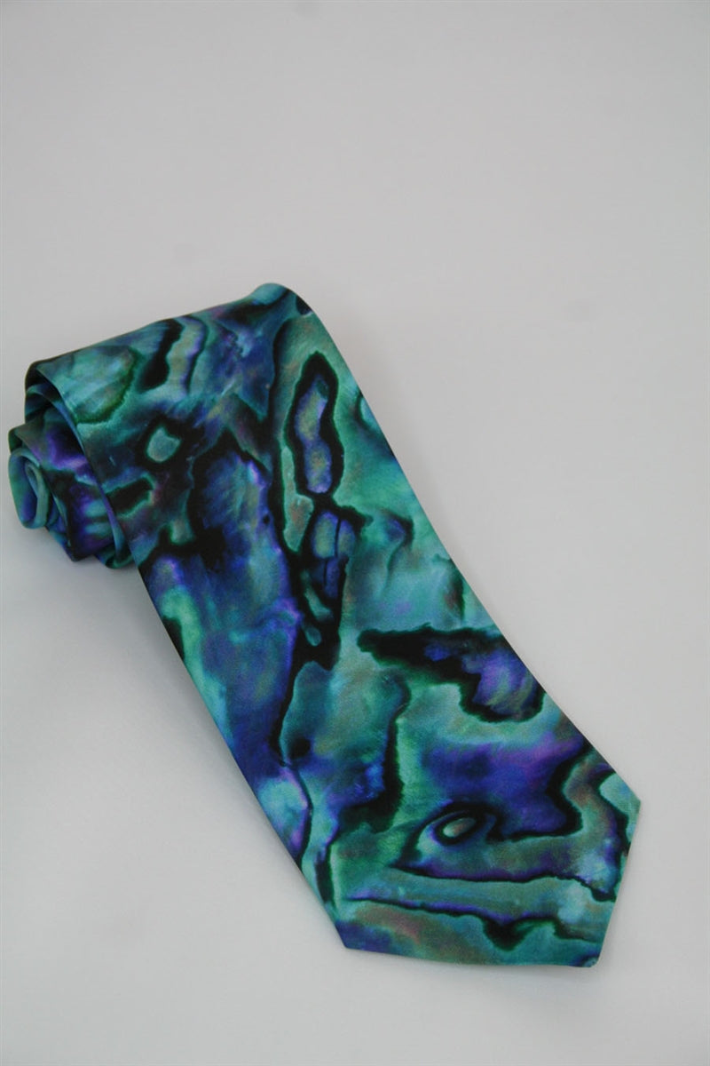 FULL PAUA PRINT TIE
