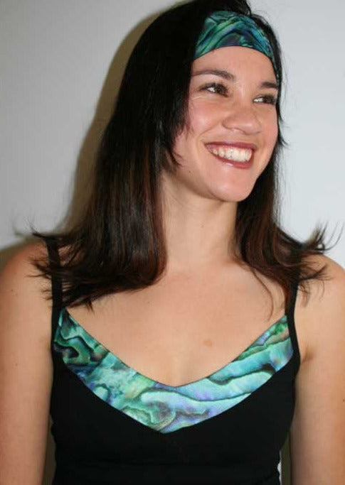 CAMISOLE WITH PAUA PANEL