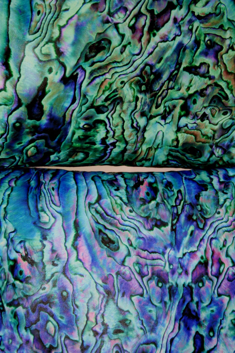 PAUA PRINT DOUBLE WAVE TEE LONG SLEEVE